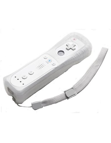 TELECOMANDO BLUETOOTH 'REMOTE CONTROLLER' PER NINTENDO WII U E WII CON 8 TASTI COLORE BIANCO RWII