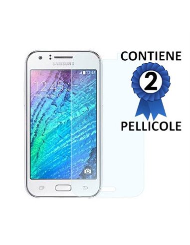 PELLICOLA PROTEGGI DISPLAY per SAMSUNG SM-J500F GALAXY J5 CONFEZIONE 2 PEZZI