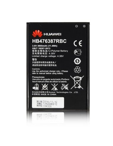 BATTERIA ORIGINALE HUAWEI HB476387RBC per ASCEND G750, HONOR 3X 3000 mAh LI-ION BULK