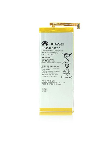 BATTERIA ORIGINALE HUAWEI HB4547B6EBC per HONOR 6 PLUS 3500 mAh LI-ION BULK