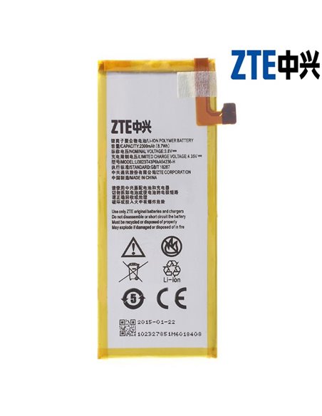 BATTERIA ORIGINALE per ZTE NUBIA Z7 MINI - 2300 mAh LI-ION BULK