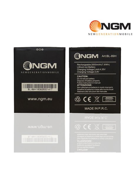 BATTERIA ORIGINALE NGM BL-89 per YOU COLOR E501 2000 mAh LI-ION BULK