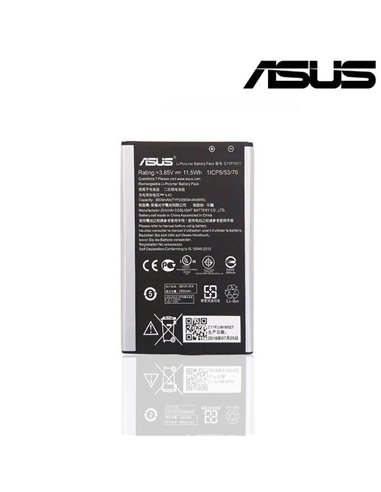 BATTERIA ORIGINALE per ASUS ZENFONE SELFIE (5.5), ZENFONE 2 LASER (6.0) - 3000 mAh LI-ION C11P1501 BULK SEGUE COMPATIBILITA'..