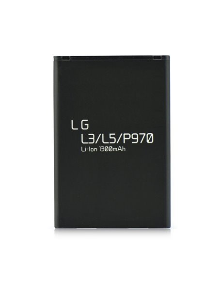 BATTERIA per LG P970 OPTIMUS BLACK, E400 OPTIMUS L3, E610 OPTIMUS L5 - 1300 mAh Li-ion SEGUE COMPATIBILITA'..