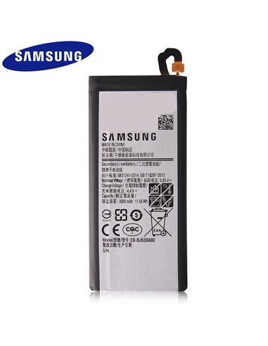 BATTERIA ORIGINALE per SAMSUNG SM-J530 GALAXY J5 (2017) CON FLAT - 3000 mAh LI-ION EB-BJ530ABE BULK