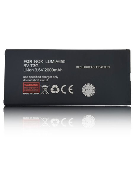 BATTERIA COMPATIBILE per MICROSOFT LUMIA 650 - 2000 mAh Li-ion