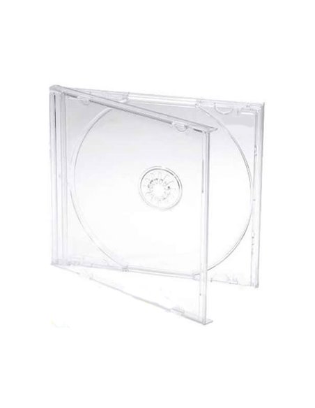 CUSTODIA PORTA CD/DVD CON COPERTURA TRASPARENTE