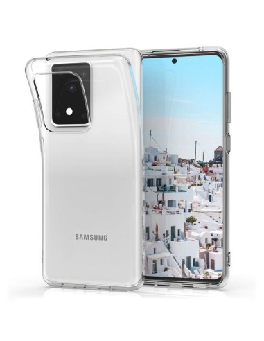 CUSTODIA per SAMSUNG GALAXY S20 ULTRA 5G (SM-G988) - IN GEL TPU SILICONE TRASPARENTE