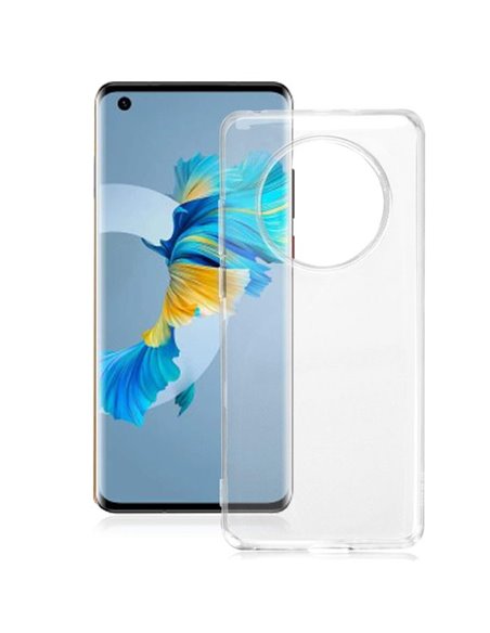 CUSTODIA per HUAWEI MATE 40 (6.5') IN GEL TPU SILICONE TRASPARENTE