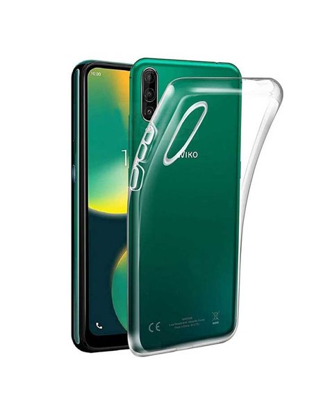 CUSTODIA per WIKO VIEW 4 LITE, VIEW 4 IN GEL TPU SILICONE TRASPARENTE