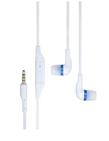 AURICOLARE STEREO ORIGINALE NOKIA WH-205 IN SILICONE JACK 3,5mm per N95, X3-02, X6 COLORE ICE BLU BULK SEGUE COMPATIBILITA'..