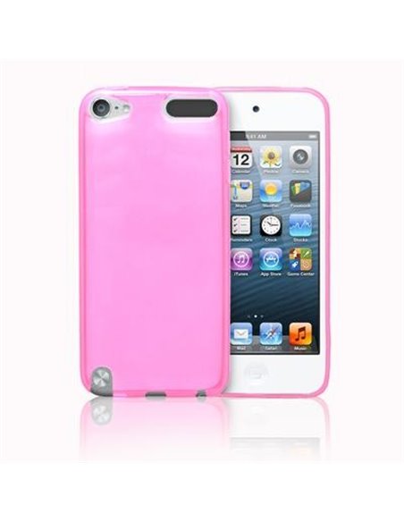 CUSTODIA GEL TPU SILICONE per APPLE IPOD TOUCH 5Âª GENERAZIONE COLORE ROSA