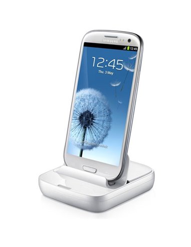 DOCK STATION ORIGINALE SAMSUNG EDD-D200WEGSTD per I9500 GALAXY S4, N7100 NOTE2 COLORE BIANCO SEGUE COMPATIBILITA'..