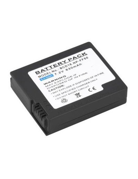 BATTERIA SONY DCR-IP220, DCR-PC109E 630mAh Li-ion
