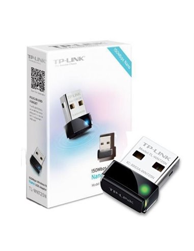 MINI CHIAVETTA USB WIRELESS 150 Mbps COLORE NERO TL-WN725N TP-LINK BLISTER