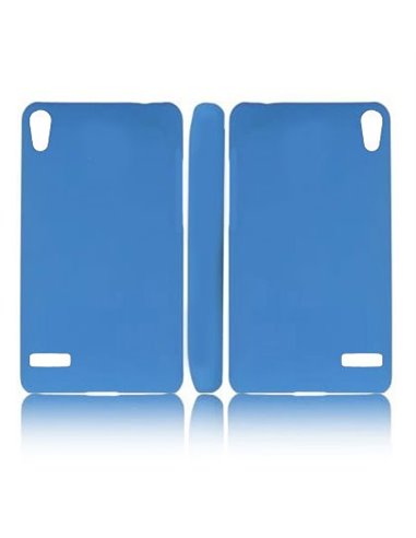 CUSTODIA BACK RIGIDA per HUAWEI ASCEND P6 COLORE BLU