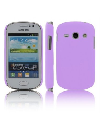 CUSTODIA BACK RIGIDA per SAMSUNG S6810 GALAXY FAME, S6812 GALAXY FAME DUOS COLORE VIOLA