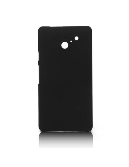 CUSTODIA BACK RIGIDA per HUAWEI ASCEND D2 COLORE NERO