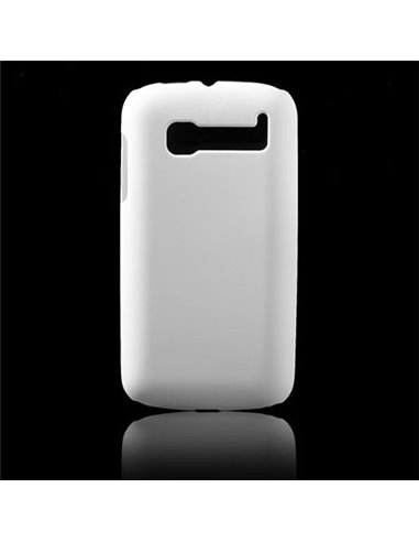 CUSTODIA BACK RIGIDA per ALCATEL ONE TOUCH POP C5 COLORE BIANCO