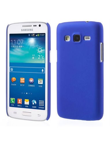 CUSTODIA BACK RIGIDA per SAMSUNG G3812 GALAXY WIN PRO COLORE BLU