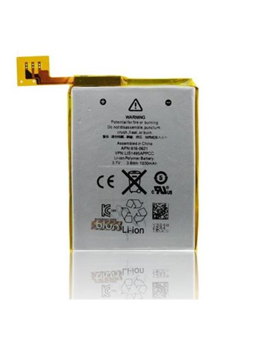 BATTERIA per APPLE IPOD TOUCH 4, 4Âª GENERAZIONE 850 mAh LI-ION APN 616-0553