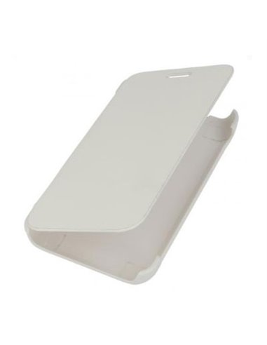 CUSTODIA FLIP ORIZZONTALE ULTRA SLIM per SONY XPERIA Z1 COMPACT, XPERIA Z1 MINI, D5503 (NO RIMOZIONE COVER) COLORE BIANCO